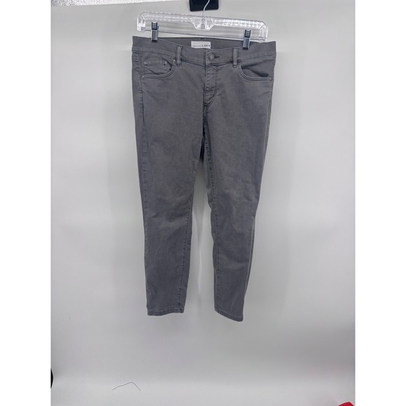 LOFT Modern Skinny Jeans Gray Denim Womens Casual Pants 25" inseam size 10 - Picture 1 of 7